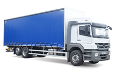 Car Hire Newport - 26 Tonne Curtain Side Lorry - Truck hire Newport