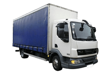 Car Hire Newport - 7.5 Tonne Curtain Side Truck - Truck hire Newport