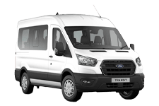 Car Hire Newport - Ford Minibus - Accommodates 12 Passengers - Minibus hire Newport