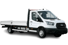Car Hire Newport - Ford Transit Dropside Van - Van hire Newport