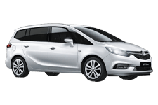Car Hire Newport - Vauxhall Zafira 5 + 2 - Minibus hire Newport