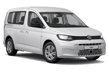 Car Hire Newport - White Caddy Van - Van hire Newport